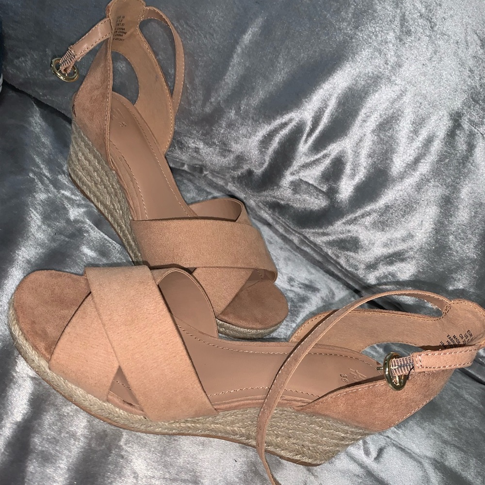 Blush Pink Mini Wedges
